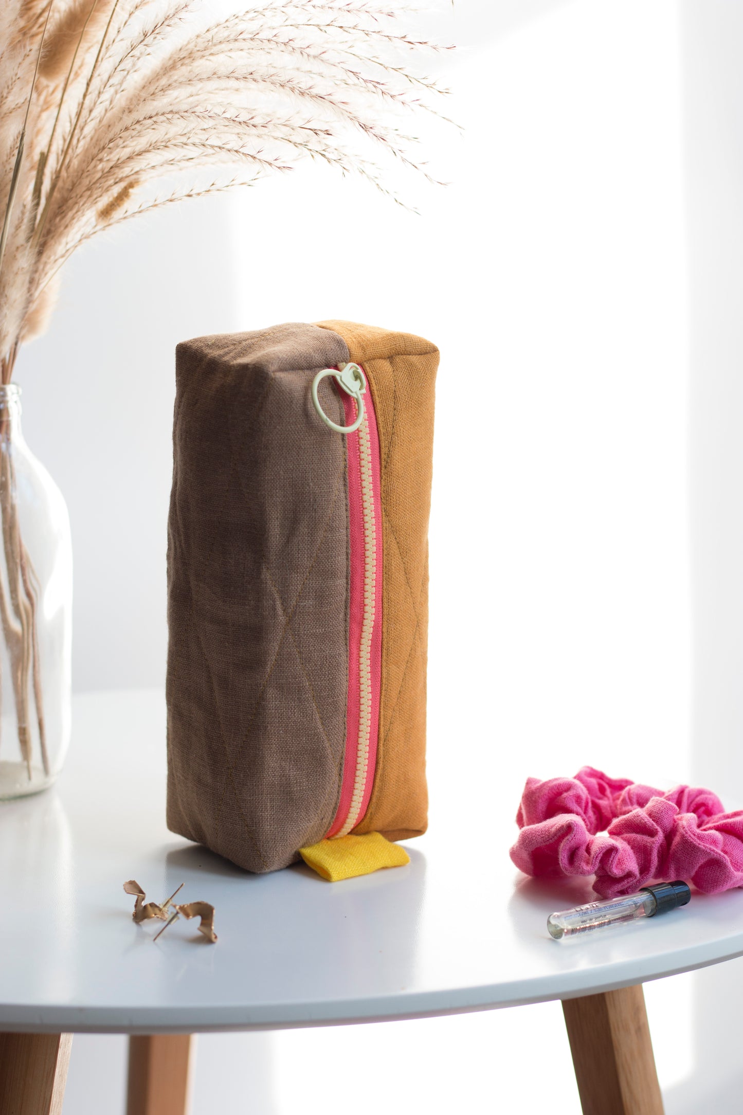 Honey Comb | Mini Quilted Pouch