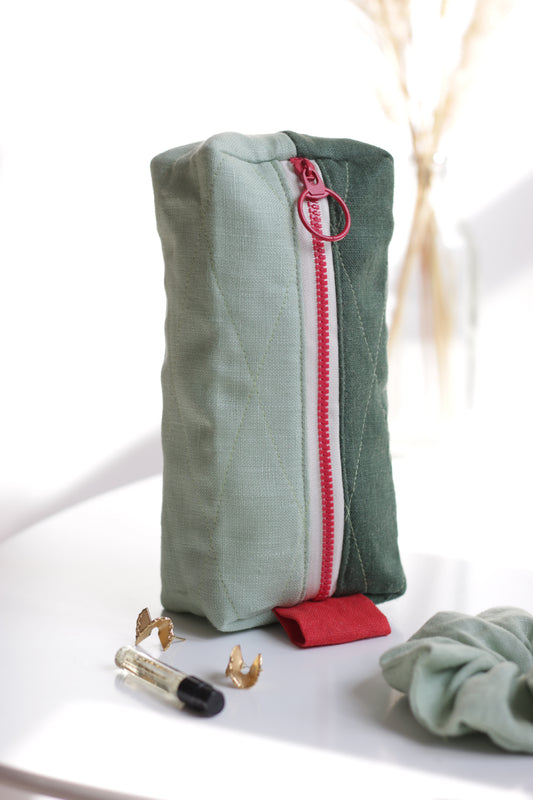 Dark Forest | Mini Quilted Pouch